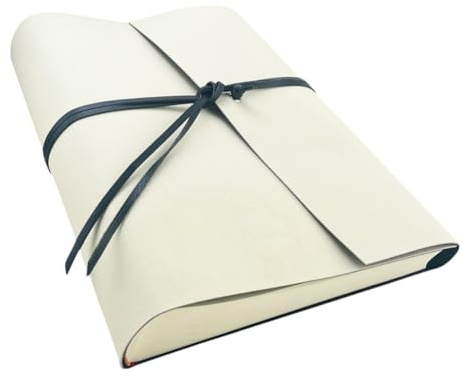 TriVin Art Album Fotografico Artigianale Made in Italy, in Similpelle bicolore, personalizzabile con 3 righe + simbolo,classico con velina Compleanno Regalo Wedding Eventi Anniversario Nozze Ricordi