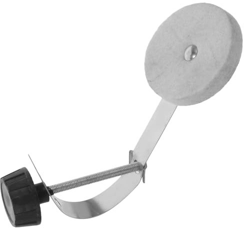 HANABASS Snare Drum Dämpfer mit Einfacher Installation aus Metall und Filz zur Geräuschminderung Klangreglerdämpfer für Snare Drum und Schlagzeugzubehör
