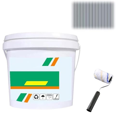 Multifunctional Rust Removal And Conversion Agent, Water-based Anti-rust Paint Metal Paint, Car Railing Iron Product Anti-rust, 300 Degrees High Temperature Resistance (Grey 5 kg)