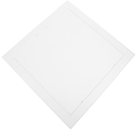 DECOMELODY Trappe de Visite Abs pour Plafond et Cloison Panneau Daccès Plastique Poussière Installation Rapide pour Cache Câbles et Inspection Électrique Décoratif pour Mur et Cloison Sèche