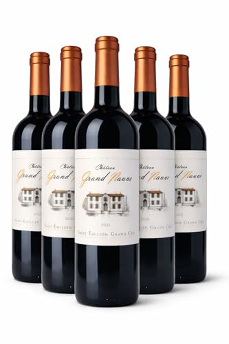 Château Grand Nauve Saint Emilion Grand Cru 2021 - Pack de 6 bouteilles