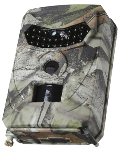 OUNONA Caméra de Chasse 1080P 26 LED Infrarouges, Étanche, Déclenchement Rapide, pour Usage Extérieur et Observation Scientifique Faune