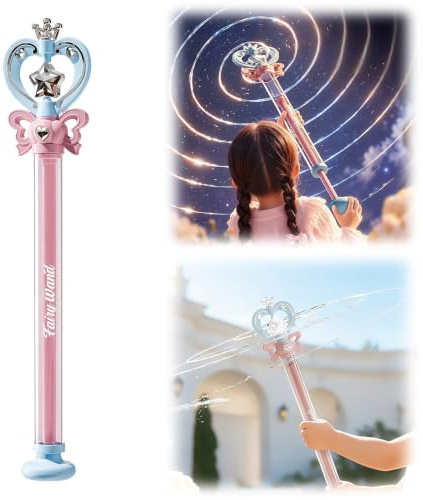 Canard d'eau Magique, Pistolet à feu d'artifice tournant | Pistolet d'eau amovible, amusant bâton de fée, parfait pour l'été, pour des sessions de jeux aquatiques inoubliables.