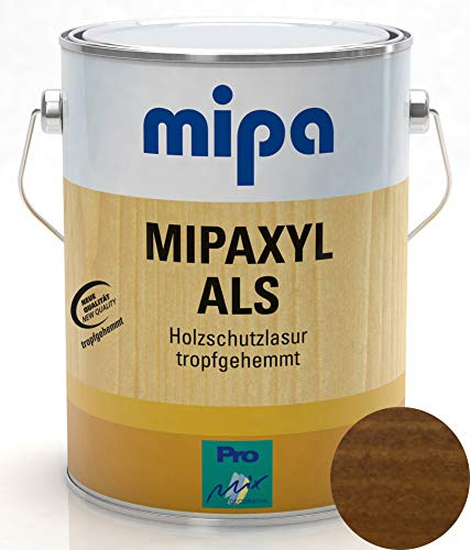 Holzlasur mittelschichtig Mipaxyl ALS Langzeitschutz 2,5l im Wunsch Holzfarbton (Eiche)