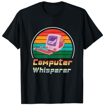 Retro Vintage Computer Programmer Or Coder Geeky Camiseta