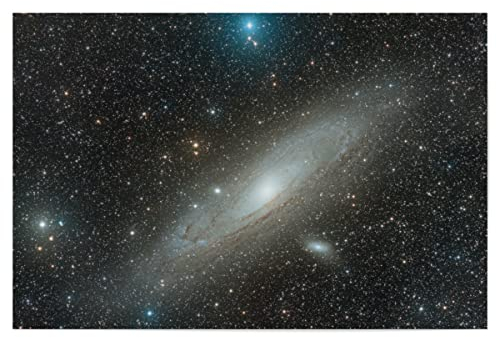 artboxONE Poster 60x40 cm Galaxy Die Andromeda-Galaxie (M31) - Bild Universum Astronomie deepsky
