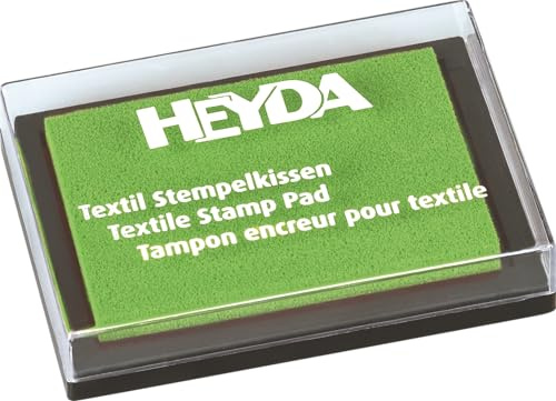 Heyda Stempelkissen Textil | grün