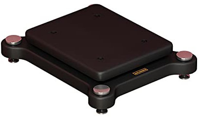 Pieds d'Enceintes Supports d'enceintes universels, peuvent contenir des haut-parleurs satellites et d'étagère jusqu'à 220 lb (100 kg), pour le son surround et les haut-parleurs d'étagère, assemblage