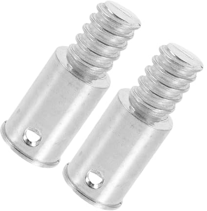 Gatuida 2 piezas Adaptador Mango Escoba Roscado Aluminio Kit para Poste Extensible Conexión Segura y Resistente para Palos de Escoba y Fregonas