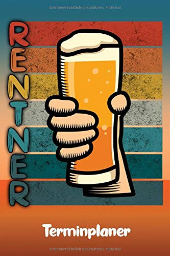 Terminplaner: für Rentner | 6 x 9 Zoll, ca. A5 | 1 Jahr | 53 Wochen, 1 Woche 2 Seiten I Ohne festes Datum | 120 Seiten