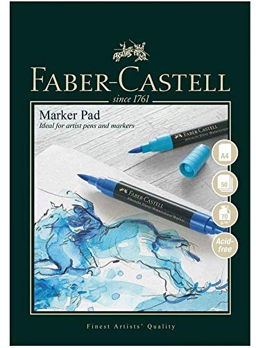 Faber-Castell Markerblock, 70 g/m², A4, 50 Blatt