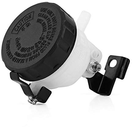 Yctze para depósito liquido frenos z750 deposito liquido de frenos moto Depósito, depósito de frenos universal Botella de fluido delantera Motocicleta Embrague maestro Vaso de aceite Soporte del cil