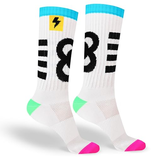 Sport-Socken für Männer und Frauen - Ideale Socken für Laufen, Basketball, Radfahren und Padel - Inshock Barcelona