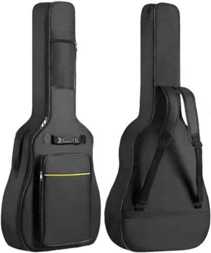 PETSTIBLE Gitarrentasche, Akustikgitarrentasche, Gitarrenkoffer 104,1 cm, verstellbarer Gurt, staubdichte E-Gitarrentasche