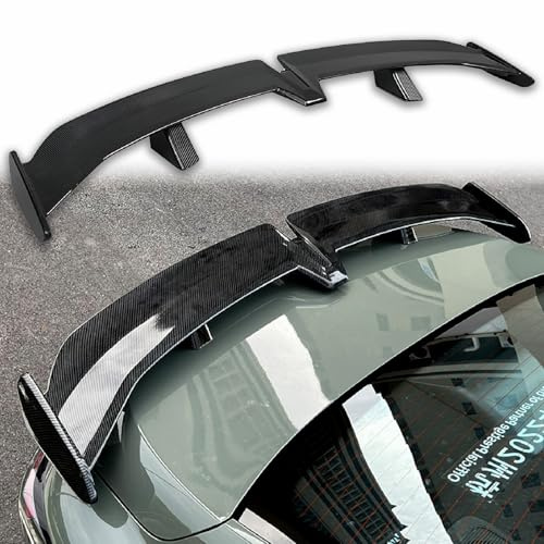 Universal Wing Spoiler, 140cm GT Style Adjustable Racing Spoiler, ABS Lightweight Rear Trunk Spoiler Wing, Body Decoration Accessories