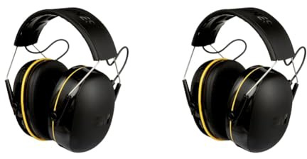 3M WorkTunes Connect 90543EC1, Kabelloser Gehörschutz mit Bluetooth®-Technologie, integriertes Mikrofon zum Telefonieren, Hi-Fi Klangqualität, Kapsel-Gehörschutz für laute Umgebungen (94-105 dB)