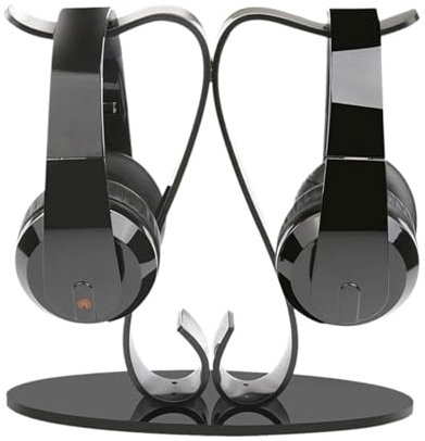 LULUMAIC Supporto per Cuffie Supporto per Cuffie Semplice Supporto per Cuffie di bell'aspetto Gancio per Cuffie Supporto per Cuffie da Gioco per PC Supporto per Cuffie