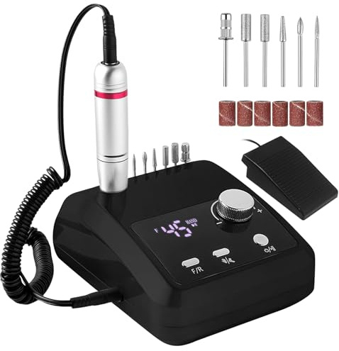 CozyZen Elektrisk Nagelborrmaskin Professionell