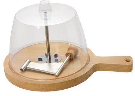 FLCPJGV Accesorios para Hornear de Queso Butter Divisor de Cortador de Queso Giratorio Hommas, Rizador de Queso