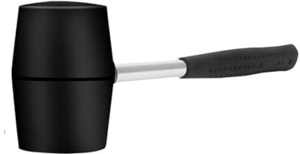 Mazos de goma, martillo de goma multifuncional, 300 g, 400 g, 500 g, 750 g, 1000 g, herramienta múltiple for baldosas de suelo, mármol, especial for el hogar, martillo de tendón de res (1000 g)(500g)