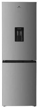 Réfrigérateur congélateur bas 251L - CONTINENTAL EDISON - Total No Frost - Inox - Classe D - L 55 cm x H 180 cm