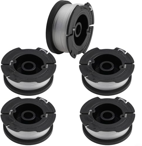 Spool and Line for Black & Decker BESTA525 BESTA528 BESTA530 BESTE630 BD032 Grass Trimmer Replacement Spool Line(5)