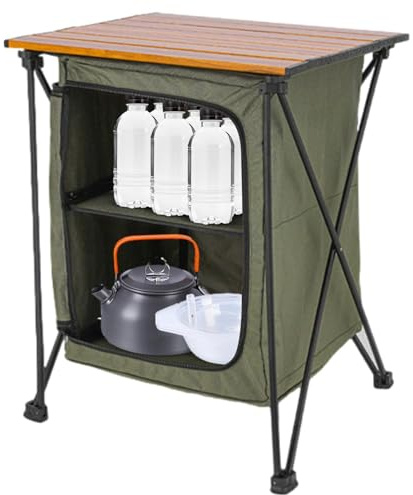 Armoire de camping en plein air, barbecue, fête, pique-nique, cuisine, cuisine, table de cuisine, barbecue pliable