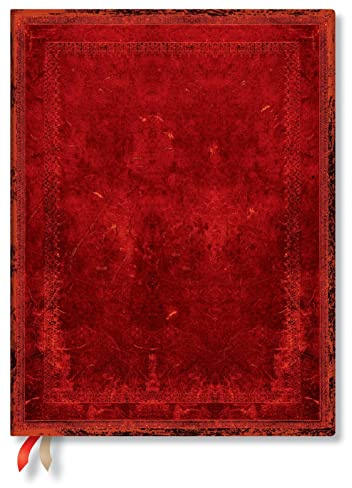 Red Moroccan Bold (Old Leather Collection) Ultra Business Planner 2023: Softcover, flexi binding, 80 gsm, no closure. Annual, monthly, weekly ... actions & results, dot grid planning pages.