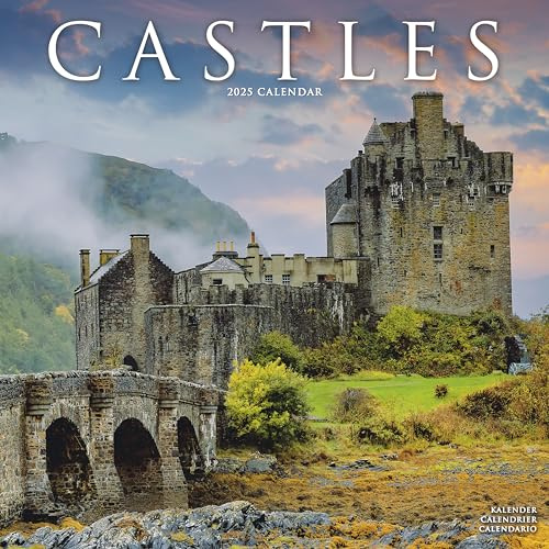 Castles – Burgen – Schlösser 2025 – 16-Monatskalender: Original Avonside-Kalender [Mehrsprachig] [Kalender] (Wall-Kalender)