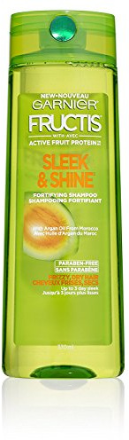 Garnier Fructis Sleek & Shine Shampoo, Frizzy, Dry, Unmanageable Hair, 12.5 fl. oz. 12.5 Fluid Ounce