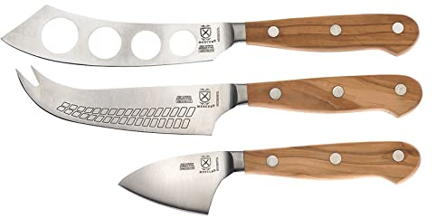 Mercer Culinary Renaissance Olive Wood Cheese Knife Set