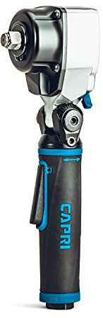 Capri Tools 1/2 in. Flex-Head Air Angle Impact Wrench, 400 ft. lbs.