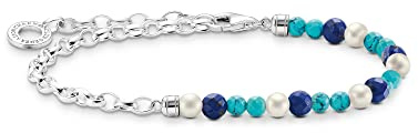 Thomas Sabo halv pärla, halv kedja
