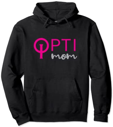 Opti Mom Shirt Segelboot Racing Pink Logo Geschenk Junior Segeln Pullover Hoodie