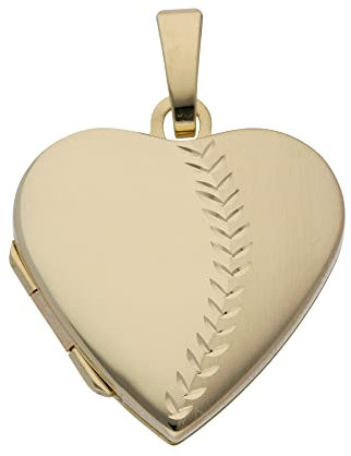 333 Gold Medaillon Anhänger
