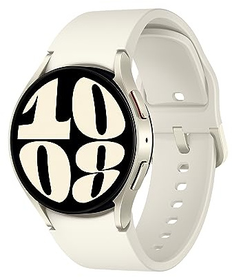 Samsung Galaxy Watch6 Smartwatch, Gesundheitsfunktionen, Fitness Tracker, Bluetooth, 40 mm, Gold, Inkl. 36 Monate Herstellergarantie [Exklusiv bei Amazon]