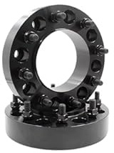 Wheel Accessories Parts 2 Pcs Hub Centric Wheel Spacers 8 on 180mm 1.50 Inch Thick 124.1mm Hub M14x1.5 14x1.5 Thread Stud Fits Chevy Silverado GMC Sierra 2500 3500 Single Rear Wheel Vehicles Front