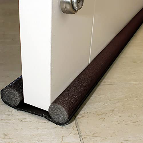 Blocca Spifferi Antirumore, Protezione Dal Freddo e Dal Calore Ferma Spifferi per Porte Doppie Porte Antispiffero per Porte Doppie, per Varie Porte Come Porte di Casa, Porte Antifurto