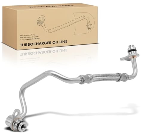 Frankberg oolleitung Turbolader 11428678840 | Kompatibel mit Z4 R.o.a.d.s.t.e.r E89, 5er F10, X1 E84, 4 Cabriolet F33 F83, X5 F15 F85, 4 Gran Coupe F36