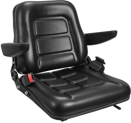 Asiento universal para tractor, asiento de carretilla elevadora, asiento de cortacésped, repuesto de asiento de retroexcavadora, asiento de dirección deslizante, asiento de cortacésped, para topadora,