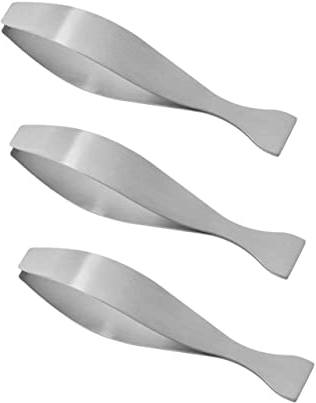 15 clip per la rimozione dei capelli in acciaio inox a spina di pesce, pinzette per capelli di maiale, pinzette per capelli di maiale, accessorio da cucina, strumento per la rimozione dei