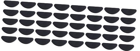 FRCOLOR 20paare Pärchen Nasenpads Für Brillen Selbstklebende Rutschfeste Brillenauflagen Erhöhen Tragekomfort Für Studenten Und Pendler Schwarz