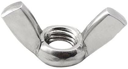 10 Stück M3 M4 M5 M6 M8 M10 M12 Schmetterlings-Flügelmuttern Edelstahl/verzinkte Flügelmuttern Handfeste Mutter(Zinc Plated Steel,M10 x10pc)