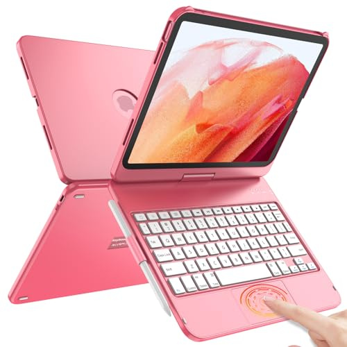 TQQ Touch for iPad (A16) 11th/10th Generation Case with Keyboard