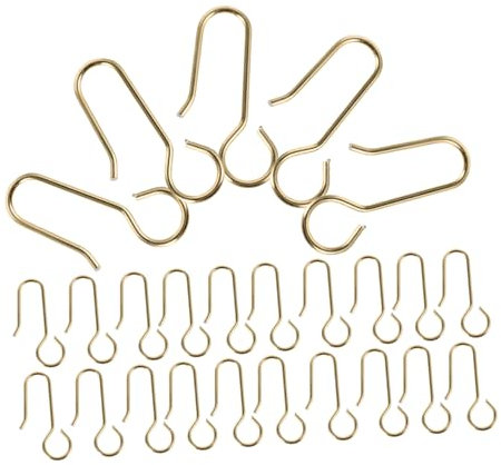 HOOTNEE Ganci per Binari per Tende Scorrevoli in Metallo Ganci per Spilli per Tende da Soffitto per Decorazioni da Soffitto