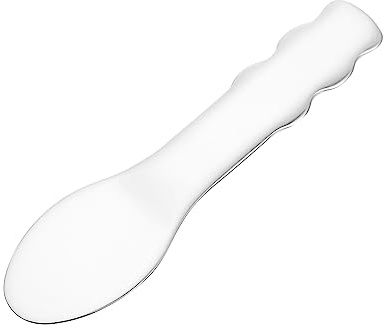 SAFIGLE Cuillère à Crème Visage En Acier Inoxydable 304, Cuillère Spatule Beauté Multifonction, Outil D’extraction De Crème, Petite Taille, Usage Cosmétique Et Soins Oculaires