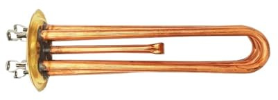 Flange Water Zeater Element 88MM 380V Copper Heater Instant Immersion Tubular Boiler Heating 6KW/9KW/12KW(9kw)