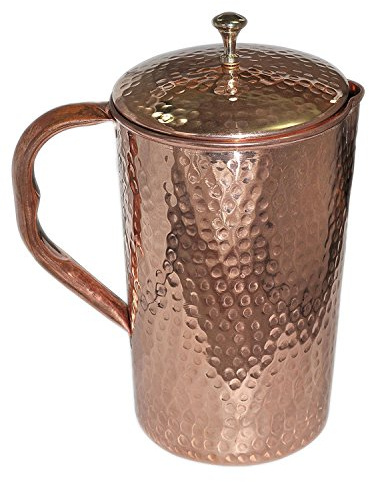 Reines Kupfer Gläser Set Tumbler Ayurvedische Wasser trinken Gläser, Fassungsvermögen 350 ml Sale for - 1 Pieces With 3 Water Glass
