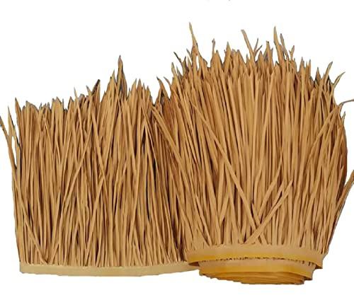 MAZY·URBAN Toit De Paille Toit De Palmier Artificiel Chaume Mexicaine Palmier Rouleau Tuile De Chaume, Couverture De Parapluie pour Tiki Bar Jardin Terrasse Gazebos Mur Maison