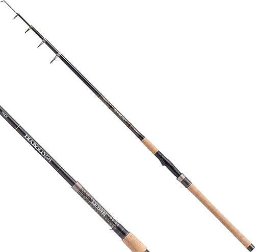 Balzer Angelrute Diabolo Fury - Tele Hecht 3,50 m - Profi Tele Hechtrute